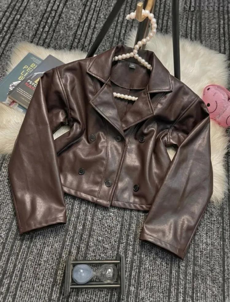 Leather Premium Artificial Leather Jacket - Details 1