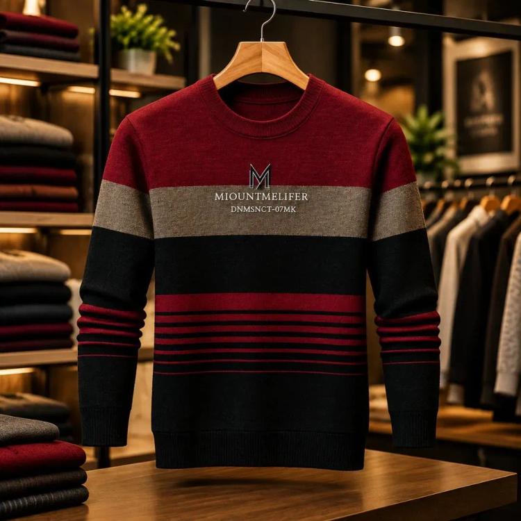 Winter Stylish Placket Button Sweatshirt - Details 8